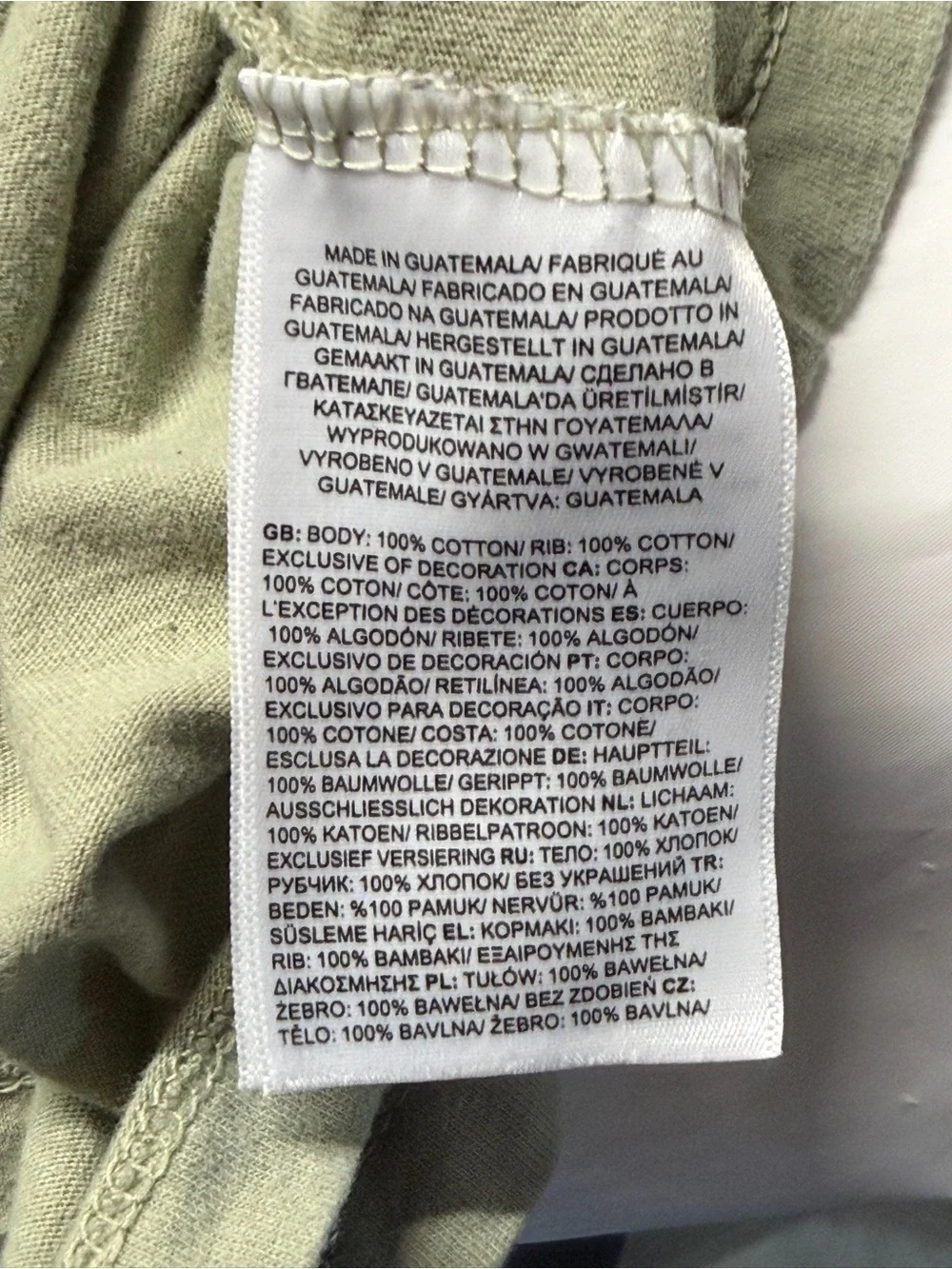 The North Face Olive Green Long Sleeve Graphic Tee